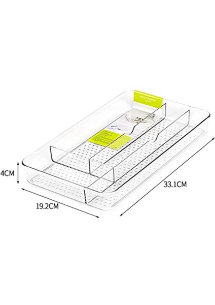 Makyaj, Banyo Için 4 Bölmeli Masaüstü Şeffaf Plastik Kozmetik Saklama Kutusu Makyaj Organizatör Kozmetik Konteyner (Yurt Dışından) modelleri