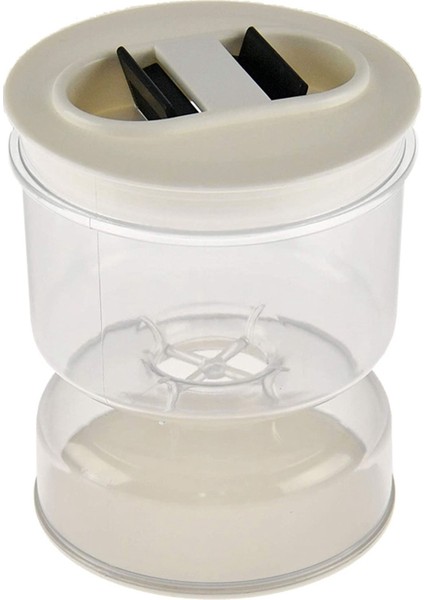 Kavanoz Kuru ve Islak Dispenser ve Zeytin Kum Saati Kavanoz Kabı Ev Mutfak Ayırıcı Organizatör Için (Yurt Dışından)