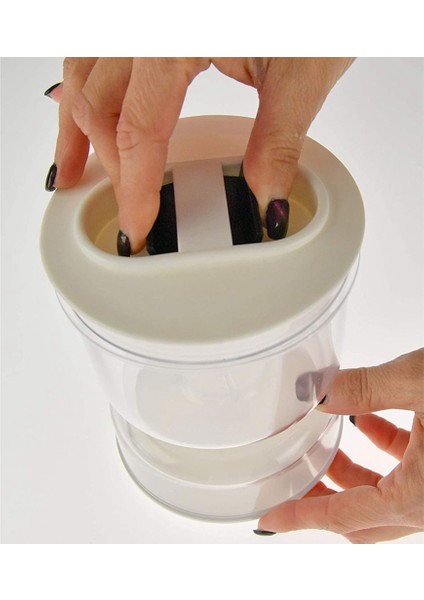 Kavanoz Kuru ve Islak Dispenser ve Zeytin Kum Saati Kavanoz Kabı Ev Mutfak Ayırıcı Organizatör Için (Yurt Dışından) fiyatları