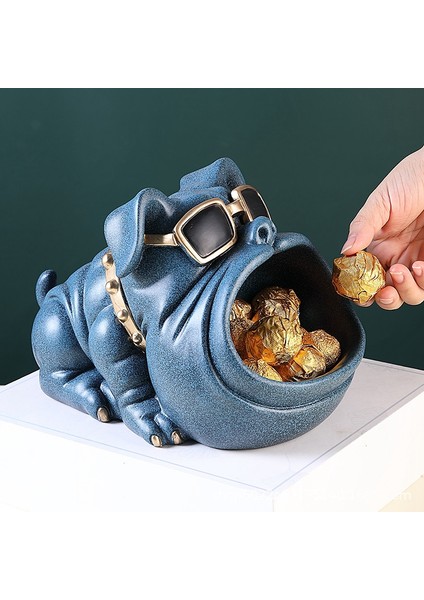 Ev Odası Dekoru, Serin Köpek Heykeli, Heykel, Masa Dekorasyonu, Masa Çeşitli Eşyalar Saklama Kutusu, Takı Saklama Süsleri-B (Yurt Dışından) modelleri