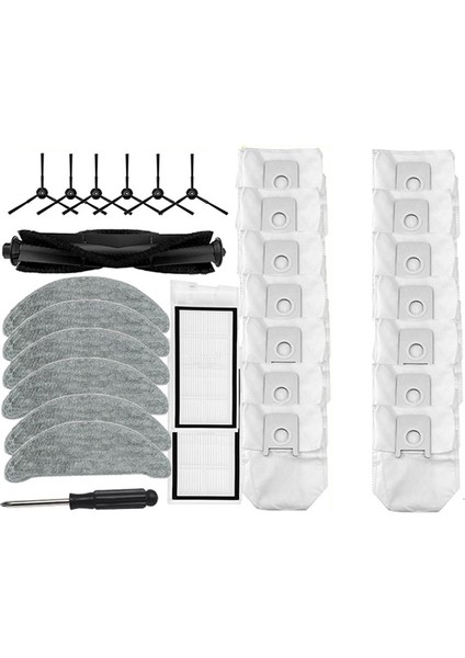 Eve Plus Toz Torbaları Aksesuarları Filtre Ana Yan Paspas Bezi Yedek Robotlu Süpürge Yedek Parçaları (Yurt Dışından) modelleri