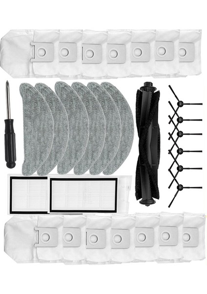 Eve Plus Toz Torbaları Aksesuarları Filtre Ana Yan Paspas Bezi Yedek Robotlu Süpürge Yedek Parçaları (Yurt Dışından) fırsatları