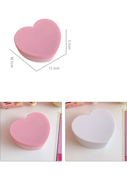 Kız Kalp Saklama Kutusu Takı Masaüstü Mücevher Kutusu Öğrenci Yurdu Aşk Saklama Kutusu Çift Saklama Kutusu Beyaz (Yurt Dışından) indirimleri