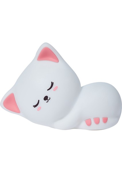 Çocuk Gece Lambası Silikon Başucu Lambası Rgb Dokunmatik Sensör USB Şarj Yatak Odası Dekorasyon Gece Lambası (Yurt Dışından)