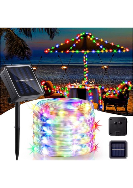 200LED Güneş Peri Dize Işıklar Açık, 20M Ekstra Uzun IP65 Su Geçirmez 8 Modu LED Güneş Noel Peri Işık Çok Renkli (Yurt Dışından) fiyatları