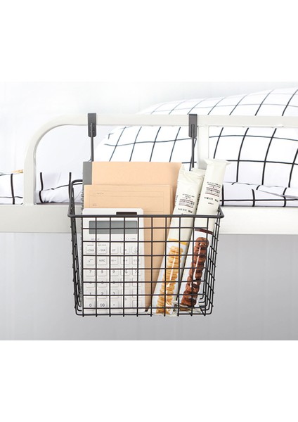 2 Adet Kancalı Izgara Saklama Sepetleri, Dolap Kapılarında Depolama Rafları, Asılı Depolama, Mutfak ve Banyo Için Uygun (Yurt Dışından) modelleri