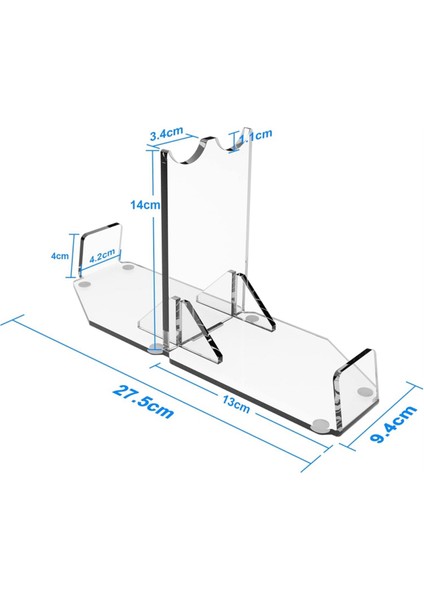 Lightsaber Standı Masaüstü Çift Bıçaklı Lightsaber Ekran Tutucu Akrilik Lightsaber Kabzası Standı Masaüstü Teşhir Standı Standları (Yurt Dışından) modelleri