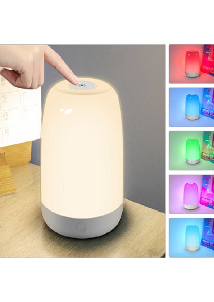 Gün Doğumu Simülasyonu Çalar Saat ile Dokunmatik Uyandırma Gece Lambası, Çocuk Yatak Odaları Için 2 Yollu Kısılabilir Sıcak Beyaz Başucu Lambası (Yurt Dışından) fırsatları