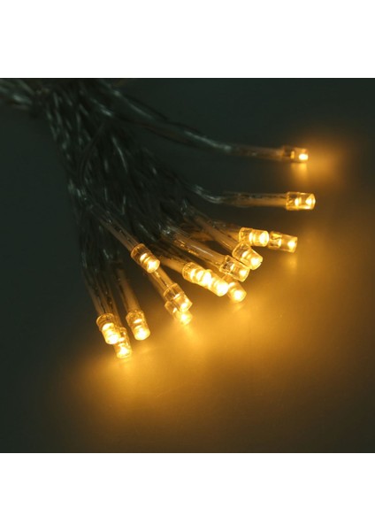 Güçle Çalışan 30 Sıcak Beyaz LED Mini Peri Işıkları Şeffaf Noel Dekoru Yard Işığı (Yurt Dışından) indirimleri