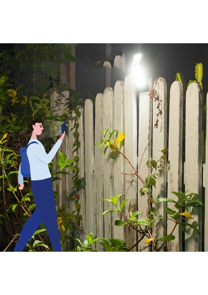 72LED Güneş Klip Işık IP65 Su Geçirmez Insan Vücudu Sensörü Duvar Lambası Bahçe Işıkları Açık Bahçe ve Teras Sıcak (Yurt Dışından)