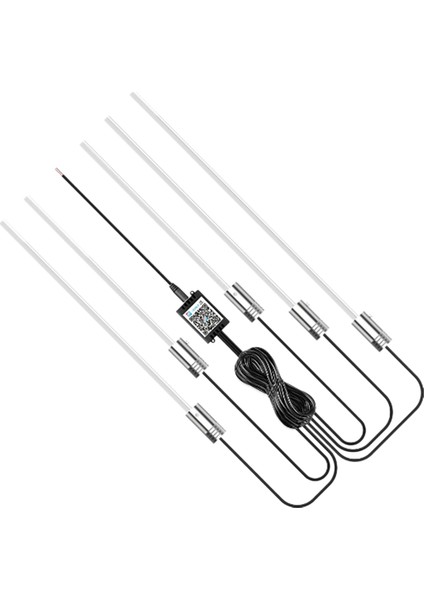 Gs-A5 Fiber Optik Atmosfer Ortam Işığı Bir Beş Bluetooth Kablosuz Bluetooth App Kontrolü (Yurt Dışından)