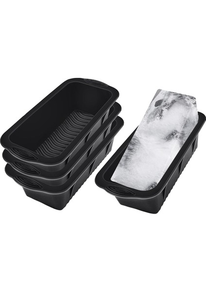 Buz Bloğu Kalıbı, Soğuk Dalma Veya Soğutucular Için 4 Paket 9.4lbs Buz Küpleri, Buz Banyosu Soğutucu Için Yeniden Kullanılabilir Silikon Buz Kalıbı (Yurt Dışından)