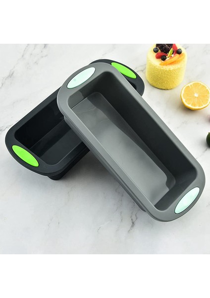 Ekmek, Köfte, Kek Pişirmek Için Silikon Somun Tavası, Kolay Tutma Kolları ile Yapışmaz Yeniden Kullanılabilir (Yurt Dışından) fiyatları