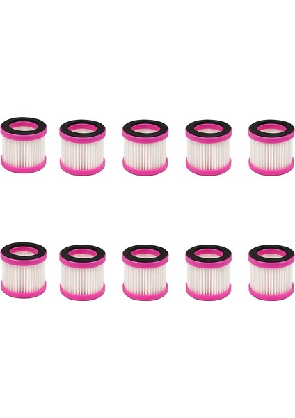 D-602 D-602A D-607 D-609 Elektrikli Süpürge Için 10 Adet Yedek Hava Hepa Filtre Kartuşu (Yurt Dışından)
