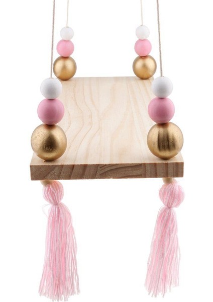 Ahşap Duvar Rafı Asılı Çocuk Iskandinav Tarzı Duvar Çerçevesi - # 3 (Yurt Dışından) fiyatları