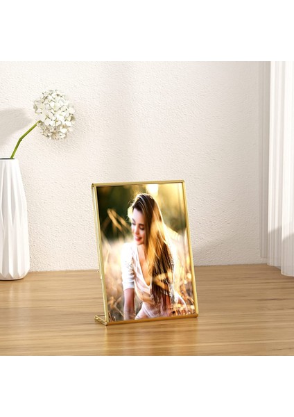 10 Adet Akrilik Altın Çerçeve, Düğün Masa Kartı Restoran Tabelaları Fotoğrafları Için Eğimli Arka Masa Burcu Tutucu (Yurt Dışından) fiyatları