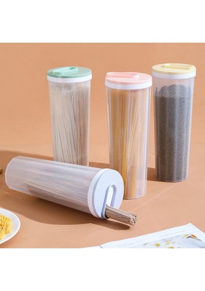 Mutfak Gıda Depolama Tankları Tam Tahıllar Mühürlü Kutular Saklama Kapları Erişte Kutuları Plastik Kasa Mutfak Depolama Yeşil (Yurt Dışından)