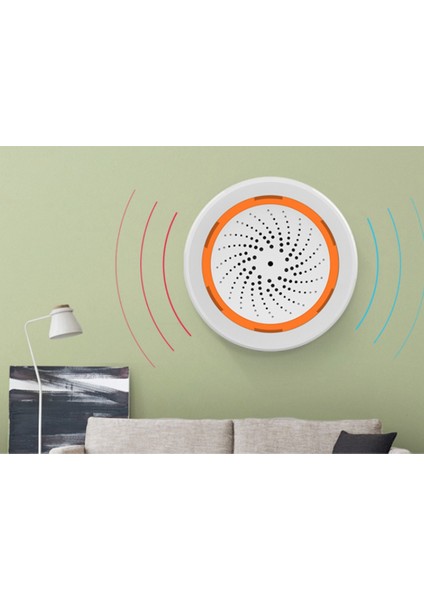 Zigbee Neo 90DB Ses ve Işık Sensörü Tuya Smart Life Dahili Siren Alarm Sensörü (Yurt Dışından) indirimleri