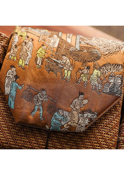 Rattan Kumaş Çaydanlık Saklama Çantası Seramik Çaydanlık Çay Cozies Bez Hediye Kutusu Püsküller ile Boş Çanta Çin Tarzı Storagea (Yurt Dışından) fiyatları