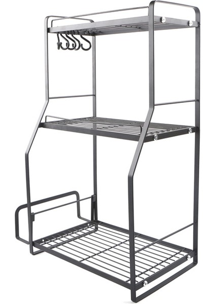 Kalınlaşma Yükseltme Mutfak Depolama Rafı Paslanmaz Çelik Baharat Çubuklarını Raf Organizatör Bıçak Mutfak (Yurt Dışından)