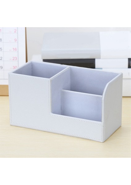 Deri Masa Düzenleyici, Ofis Malzemeleri Tutucu Masaüstü Kırtasiye Malzemesi Saklama Kutusu Kartvizit, Kalem, Kurşun Kalem, Uzaktan A (Yurt Dışından) indirimleri