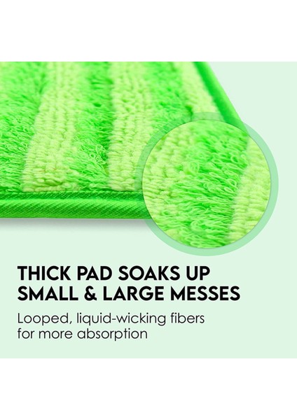 Islak Jet Moplar Için Yeniden Kullanılabilir Paspas Pedleri, 5'li Paket Islak Jet Pedleri Mikrofiber Paspas Pedleri Yıkanabilir Mop Doldurma Pedleri Islak Pedler (Yurt Dışından) fiyatları