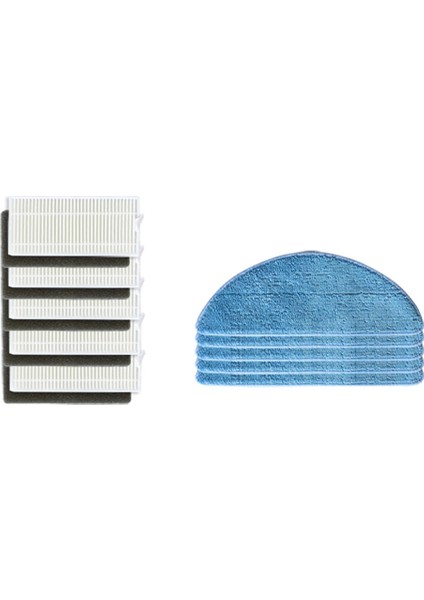 Toz Filtresi Yan Fırça Verimli Hepa Filtre K600 K700 K680 Robotlu Süpürge Parçaları (Yurt Dışından)