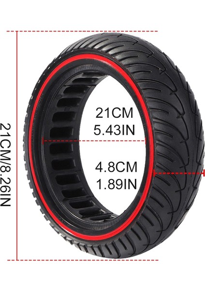 Elektrikli Scooter 8.5 Inç Kauçuk Lastik Delinmeye Dayanıklı Dayanıklı Katı Lastik Xiaomi M365 Pro Mijia Mi 1s Pro 2 Scooter (Yurt Dışından) indirimleri