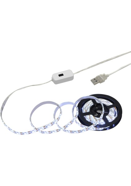 Akıllı Lamba Pır Hareket Sensörü El Tarama LED Gece Lambası 5 V USB LED Şerit Su Geçirmez Bant Yatak Odası Ev Dolap Dekor A (Yurt Dışından)
