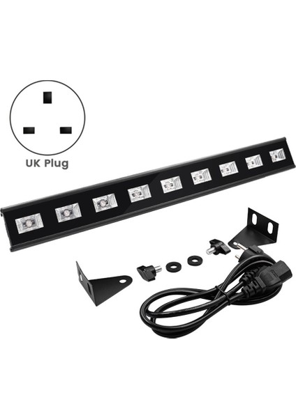 9led Uv Hattı Işık Duvar Yıkayıcı Işık Cadılar Bayramı Sel Floresan Işık Sahne LED Sahne Işık Projeksiyon Işığı, Ingiltere Tak (Yurt Dışından)