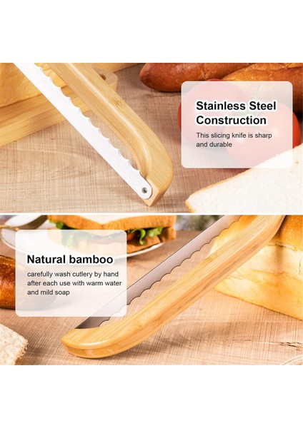 Ahşap Ekmek Yay Bıçağı 15.8 Inç Tırtıklı Bıçak Ahşap Saplı Ekmek Dilimleme Ev Yapımı Ekmek Ekşi Mayalı Ekmek Kesici (Yurt Dışından) indirimleri