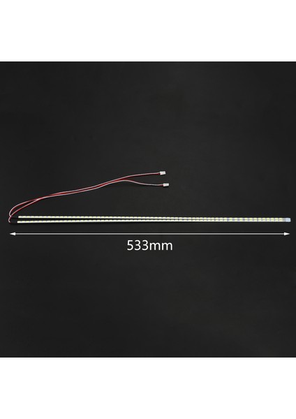Evrensel Vurgu Kısılabilir LED Arka Işık Lambaları Güncelleme Kiti LCD Monitör Için Ayarlanabilir LED Işık 2 LED Şerit (Yurt Dışından)