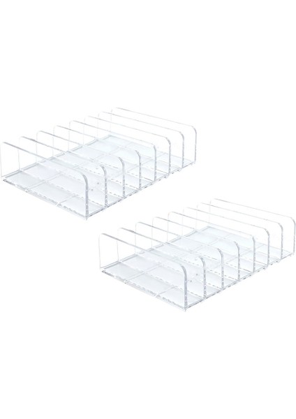 Adet Akrilik Göz Farı Paleti Makyaj Organizatör, 7 Hücreli Kozmetik Depolama, Kozmetik Için Aksesuar Depolama Organizatör (Yurt Dışından)