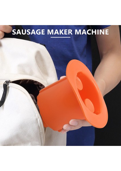Sosis Makinesi-Pres-Yapışmaz Mutfak Barbekü Partisi Kalıbı, Yapımı Kolay Sosis-Barbekü Izgara Aksesuarları(2 Adet) (Yurt Dışından) fırsatları
