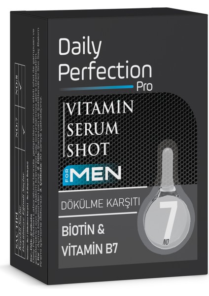 Vitamin For Men Serum Shot No:7 2 x 6 ml