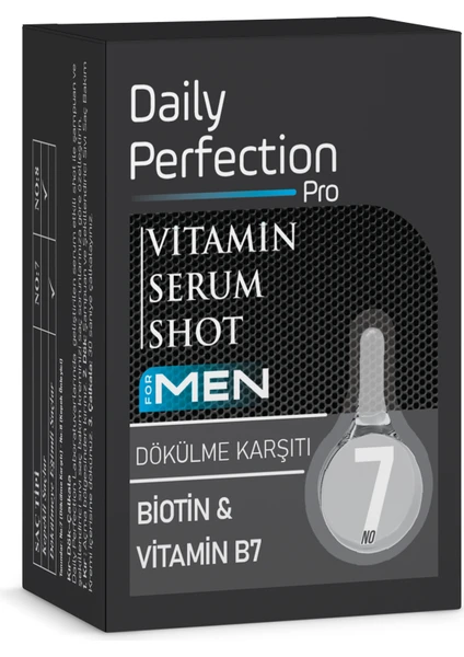 Daily Perfection Pro Vitamin For Men Serum Shot No:7 2 x 6 ml