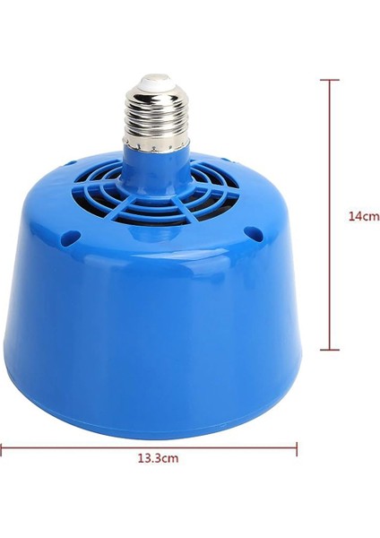 Yalıtım Lambası Evcil Hayvanlar Için Akıllı Sabit Sıcaklık Kuluçka Isıtma Lambası Sıcak Hava Lambası Sürüngen Yalıtım Lambası (Mavi) (Yurt Dışından) modelleri