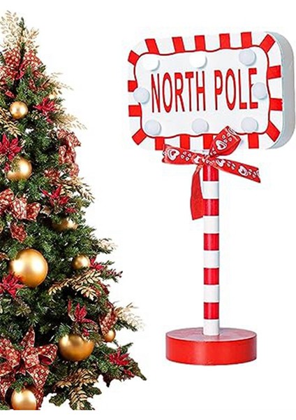 Noel LED Işık Dikey Işaretler Noel Lambası Için LED Işık ile Masa Burcu Dur Süsleme Noel Masaüstü Işık A (Yurt Dışından) indirimleri