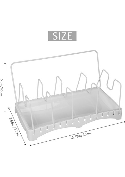 Mutfak Alet Tutucu Zemin Modeli Çok Fonksiyonlu Depolama Kesme Tahtası Raf Kesme Tahtası Çubuk Tüp Tencere Kapağı (Yurt Dışından) fırsatları