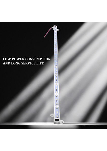 50CM 12V 36 LED 5630 Smd Sert Şerit Bar Işığı Alüminyum Sert Beyaz (Yurt Dışından) modelleri