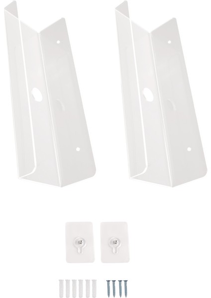 Adet Şeffaf Akrilik Duvar Rafı Yüzen Kitap Rafları Duvar, Ekran Duvar Rafları Banyo, Yatak Odası, Mutfak (Yurt Dışından) fiyatları