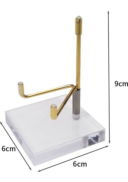2 Adet Ayarlanabilir Metal Kol Ekran Standı Şövale Şeffaf Akrilik Tabanlı Değerli Taşlar Kristal Mineral Plakalar (Yurt Dışından) fiyatları
