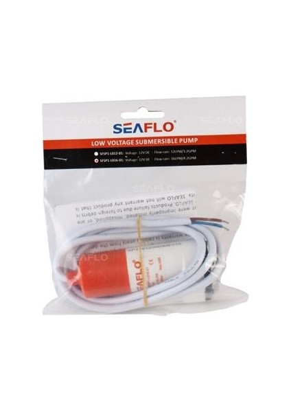 Seaflo SFSP1-L016-01 Sintine Dalgıç Tip Pompa 6 mt Yükseklik 12 Volt 12 Lt/dk