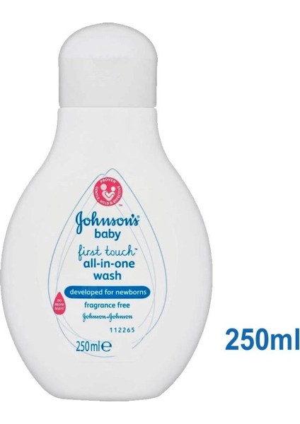 Johnson's Baby Yenidoğan Bebek Yıkama Şampuanı 250 ml Hassas