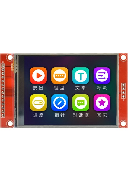 2.8 Inç 240X320 Spı Tft LCD Ekran Modülü Spı Seri Port 51 Sürücü ILI9341V LCD Seri Port Modülü STM32 Sürücü Ekranı (Yurt Dışından)