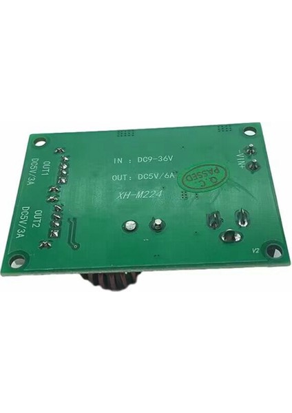 XH-M224 Çift USB Çıkış Modülü 5V 6A Voltaj Regülatörü Modülü Çift 5V 3A Şarj Edilebilir Şarj Devre Kartı Modülü (Yurt Dışından)