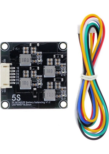 1.2A Yüksek Akım Eşitleme Modülü Lityum Pil Aktif Ekolayzer Enerji Transfer Kartı 5s Endüktans Dönüştürücü (Yurt Dışından)