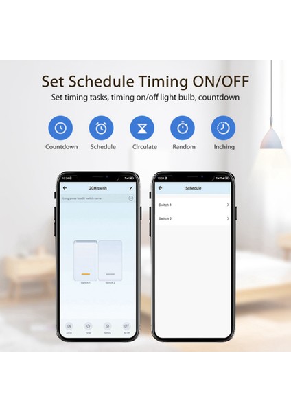 Neo Tuya Wifi Akıllı 2 Yollu Işık Kontrol Anahtar Modülü Çok Fonksiyonlu Taşınabilir Tuya Wifi Anahtar Modülü (Yurt Dışından)