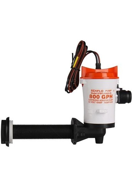 SFBP1-G800-05 Yatay 90 Derece Livar Pompa 12 Volt 800 Gph 4 Amper 3/4'' Çıkış