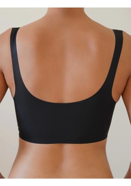 Fk Lazer Kesim Pedli Seamless Bralet Sütyen Siyah fiyatları